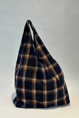 LUC | Nyla Shopper | Navy Plaid