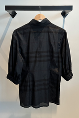 LUC | Lydia Shirt | Navy + Blue