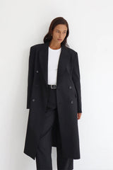 BLANCA | Carmen Coat | Noir