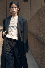 BLANCA | Carmen Coat | Noir