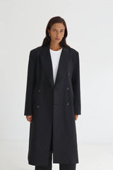 BLANCA | Carmen Coat | Noir