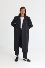 BLANCA | Carmen Coat | Noir