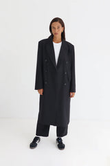 BLANCA | Carmen Coat | Noir