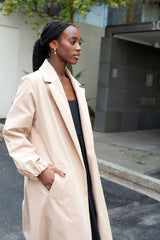 LUC | Cora Trench Coat | Camel