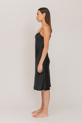 LUC | Silk Slip | Black