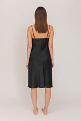 LUC | Silk Slip | Black