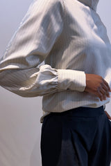 LUC | Stella Top | Stripe Silk