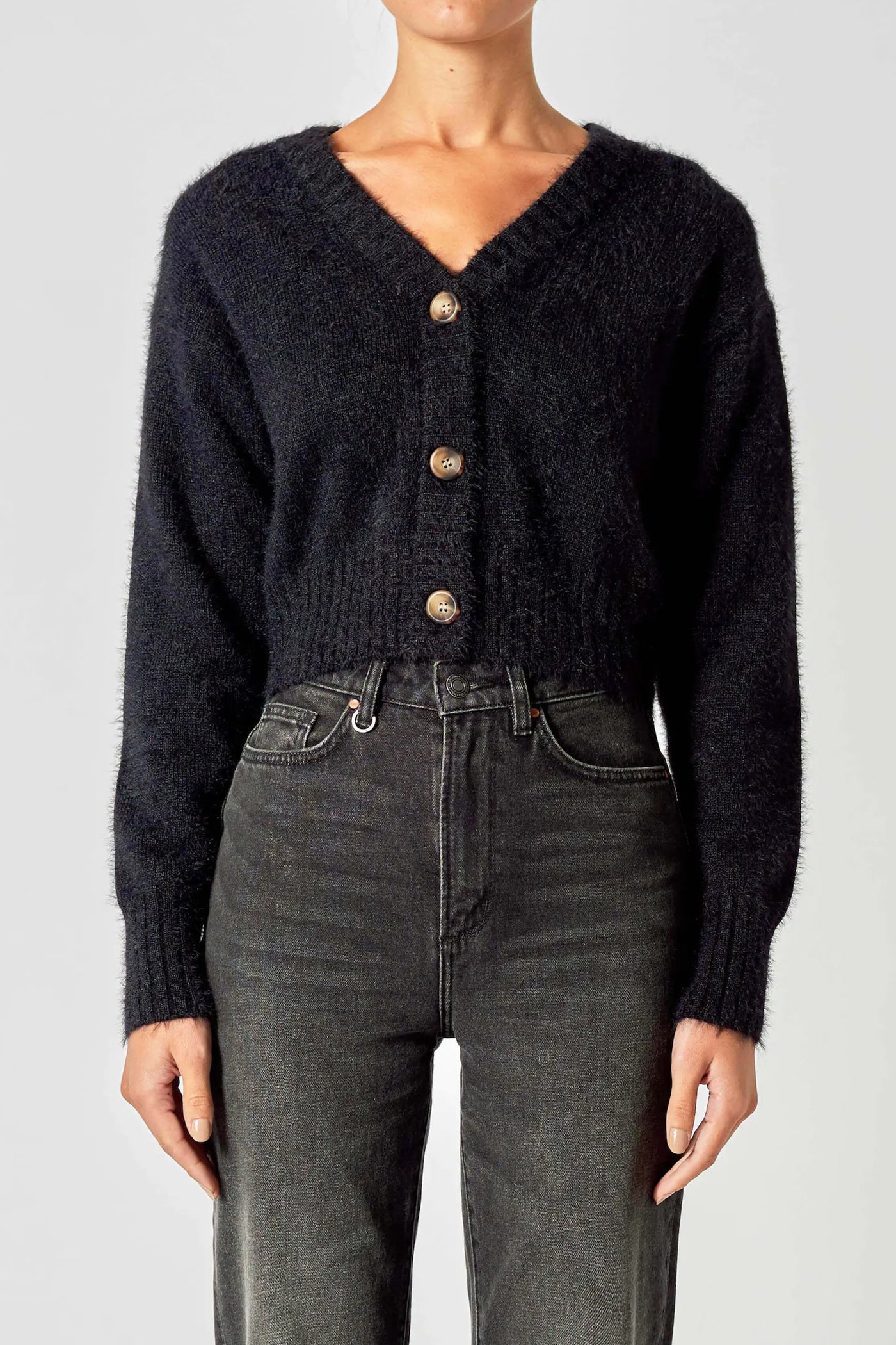 NEUW | Kate Knit Cardi | Black – LUC