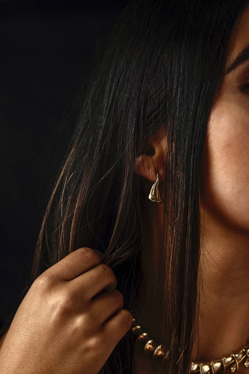ARIANA BOUSSARD-REIFEL | Shankha Earrings | Sterling Silver